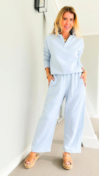 Where Comfort Meets Cool Joggers - Halogen Blue