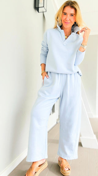 Where Comfort Meets Cool Joggers - Halogen Blue