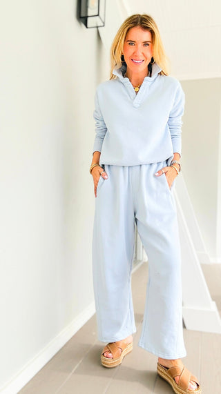 Where Comfort Meets Cool Joggers - Halogen Blue