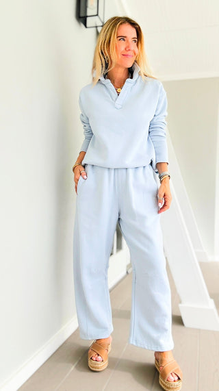 Where Comfort Meets Cool Joggers - Halogen Blue