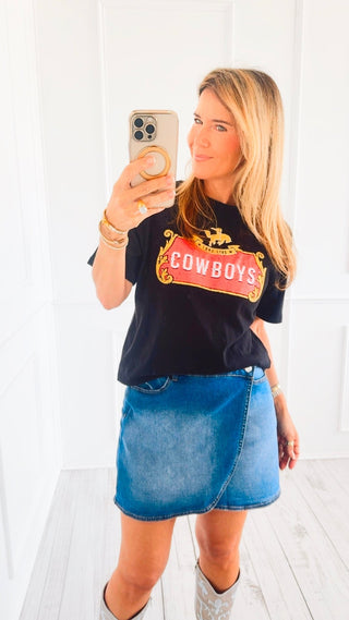 Where Sunlit Days Unfold Skirt