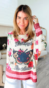Whimsical Romance Italian Emilia Knit Sweater-140 Sweaters-SORPRESA-Coastal Bloom Boutique, find the trendiest versions of the popular styles and looks Located in Indialantic, FL