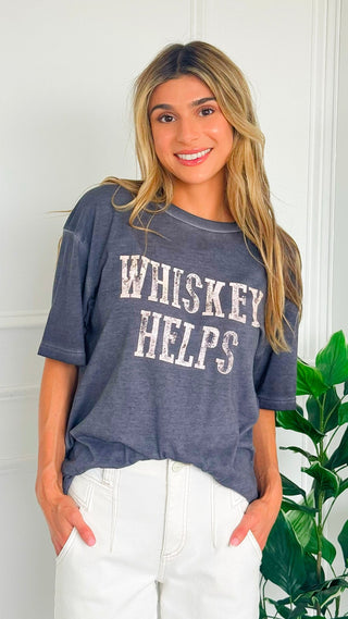 Whiskey Wisdom Vintage Tee