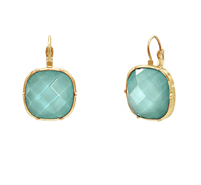 Whispers of Light Drop Earrings - Sage/Gold-230 Jewelry-GS JEWELRY-Coastal Bloom Boutique, find the trendiest versions of the popular styles and looks Located in Indialantic, FL