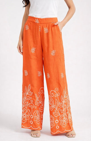 Wide Leg Floral Palazzo Pants