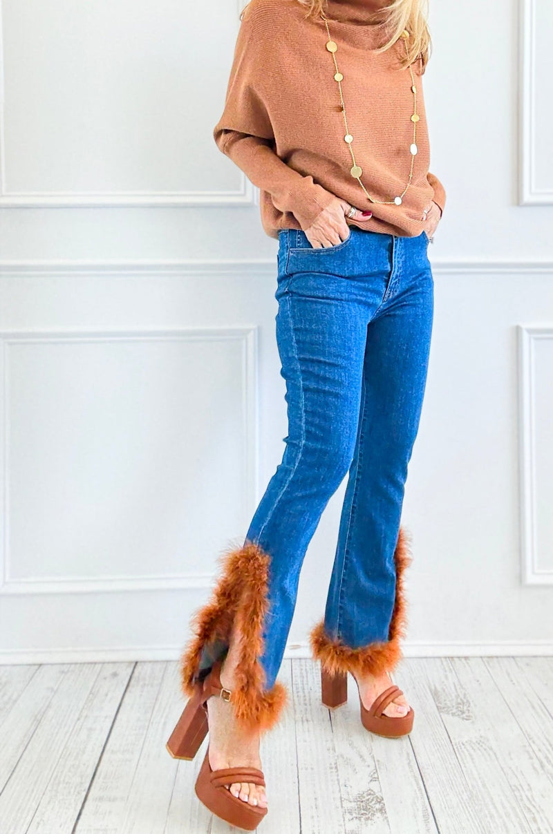 Wild Edge Flare Pants-190 Denim-JJ'S FAIRYLAND-Coastal Bloom Boutique, find the trendiest versions of the popular styles and looks Located in Indialantic, FL