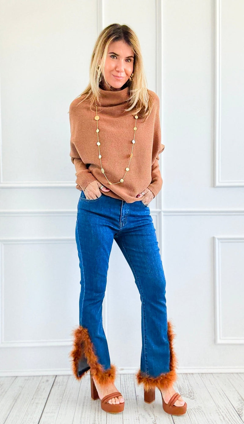 Wild Edge Flare Pants-190 Denim-JJ'S FAIRYLAND-Coastal Bloom Boutique, find the trendiest versions of the popular styles and looks Located in Indialantic, FL