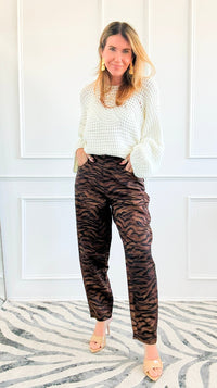 Wild Instinct Print Pants