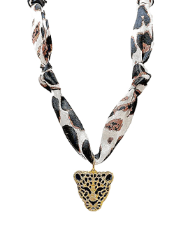 Wild Intent Scarf Necklace