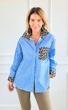 Wild Mix Italian Blouse-110 Long Sleeve Tops-AMIRA-Coastal Bloom Boutique, find the trendiest versions of the popular styles and looks Located in Indialantic, FL