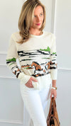 Wild Prairie Long Sleeve Top-110 Long Sleeve Tops-Taelynn-Coastal Bloom Boutique, find the trendiest versions of the popular styles and looks Located in Indialantic, FL