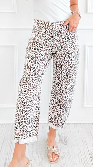 Wild Side Barrel Cuff Jeans