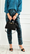 Wild Streak Straight Leg Pants-Pants-ROUSSEAU-Coastal Bloom Boutique, find the trendiest versions of the popular styles and looks Located in Indialantic, FL