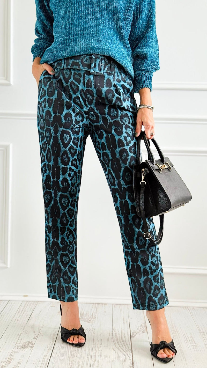 Wild Streak Straight Leg Pants-Pants-ROUSSEAU-Coastal Bloom Boutique, find the trendiest versions of the popular styles and looks Located in Indialantic, FL