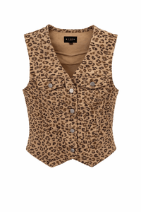 Wild Utility Button Vest