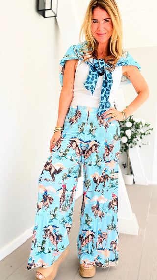 Wild West Piega Italian Pleated Pants