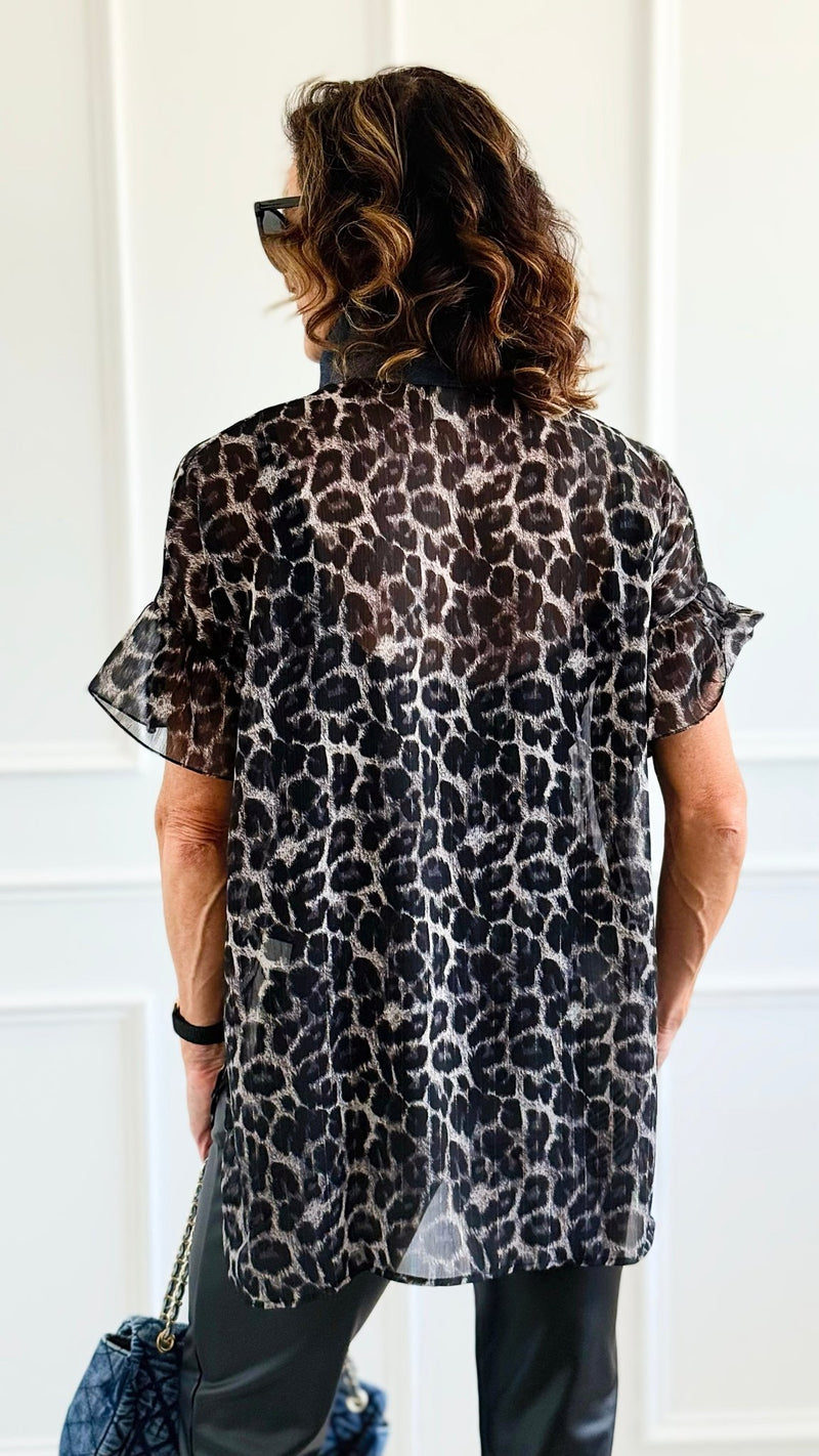 Wild Whispers Top-110 Short Sleeve Tops-sew in love-Coastal Bloom Boutique, find the trendiest versions of the popular styles and looks Located in Indialantic, FL