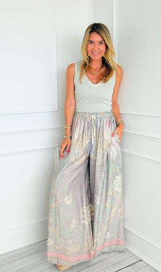 Wonderland Vintage Washed Ghost Italian Pants