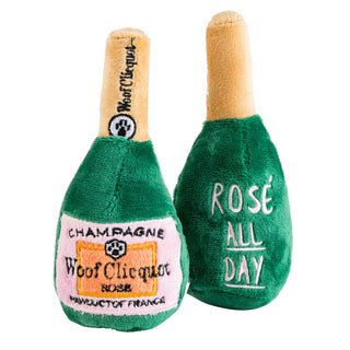 Woof Clicquot Rose' Champagne Bottle-270 Home/Gift-Haute Diggity Dog-Coastal Bloom Boutique, find the trendiest versions of the popular styles and looks Located in Indialantic, FL
