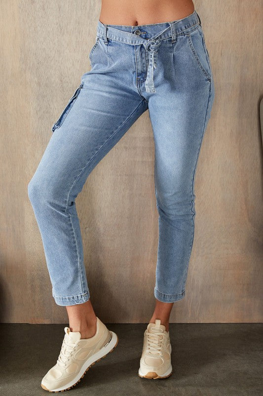 Italian I Won't Let You Fall Pants-Light Denim-170 Bottoms-Venti6-Coastal Bloom Boutique, find the trendiest versions of the popular styles and looks Located in Indialantic, FL