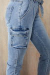 Italian I Won't Let You Fall Pants-Light Denim-170 Bottoms-Venti6-Coastal Bloom Boutique, find the trendiest versions of the popular styles and looks Located in Indialantic, FL