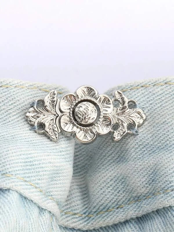Flower Adjustable Buckle-260 Other Accessories-Darling-Coastal Bloom Boutique, find the trendiest versions of the popular styles and looks Located in Indialantic, FL