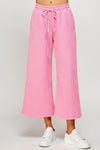 Taylor Wide Leg Pants - Bubble Gum-170 Bottoms-See and Be Seen-Coastal Bloom Boutique, find the trendiest versions of the popular styles and looks Located in Indialantic, FL