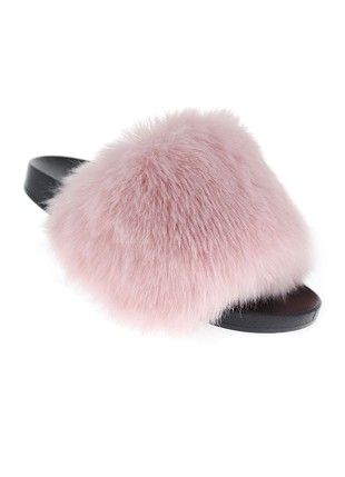 Fuzzy Slip Ons - Dusty Rose-250 Shoes-H2K TRADING-Coastal Bloom Boutique, find the trendiest versions of the popular styles and looks Located in Indialantic, FL