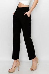 Crepe Slim Pant-170 Bottoms-Joh Apparel-Coastal Bloom Boutique, find the trendiest versions of the popular styles and looks Located in Indialantic, FL