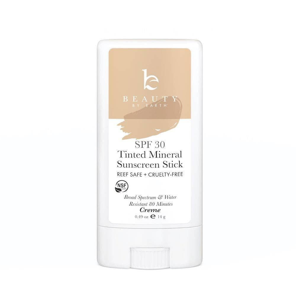 Organic Tinted Mineral Sunscreen Sticks SPF 30-270 Home/Gift-BEAUTY BY EARTH-Coastal Bloom Boutique, find the trendiest versions of the popular styles and looks Located in Indialantic, FL