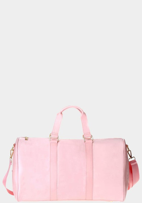 Spectrum Smooth Handle Travel Bag - Pink-240 Bags-BAG BOUTIQUE-Coastal Bloom Boutique, find the trendiest versions of the popular styles and looks Located in Indialantic, FL