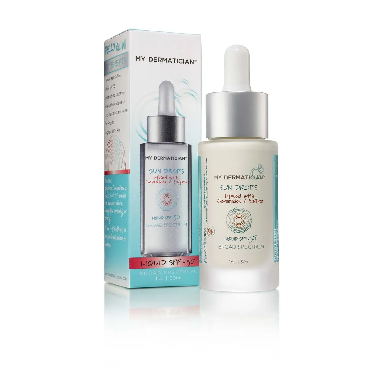 THE BEST Zinc Sunscreen Sonic Sun Drops-260 Other Accessories-Dermastart-Coastal Bloom Boutique, find the trendiest versions of the popular styles and looks Located in Indialantic, FL