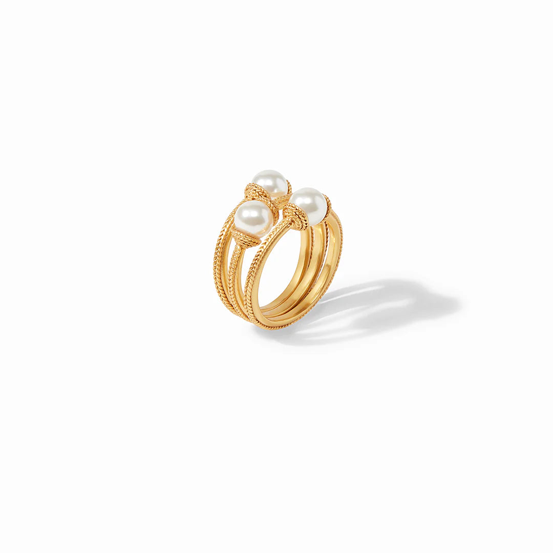 Calypso Trio Ring - Julie Vos-230 Jewelry-Julie Vos-Coastal Bloom Boutique, find the trendiest versions of the popular styles and looks Located in Indialantic, FL