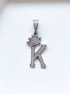 Sterling Silver Pick Your Letter Charm-230 Jewelry-Radium-Coastal Bloom Boutique, find the trendiest versions of the popular styles and looks Located in Indialantic, FL