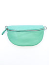 Italian Genuine Leather Bum Bag - Mint-240 Bags-Yolly-Coastal Bloom Boutique, find the trendiest versions of the popular styles and looks Located in Indialantic, FL