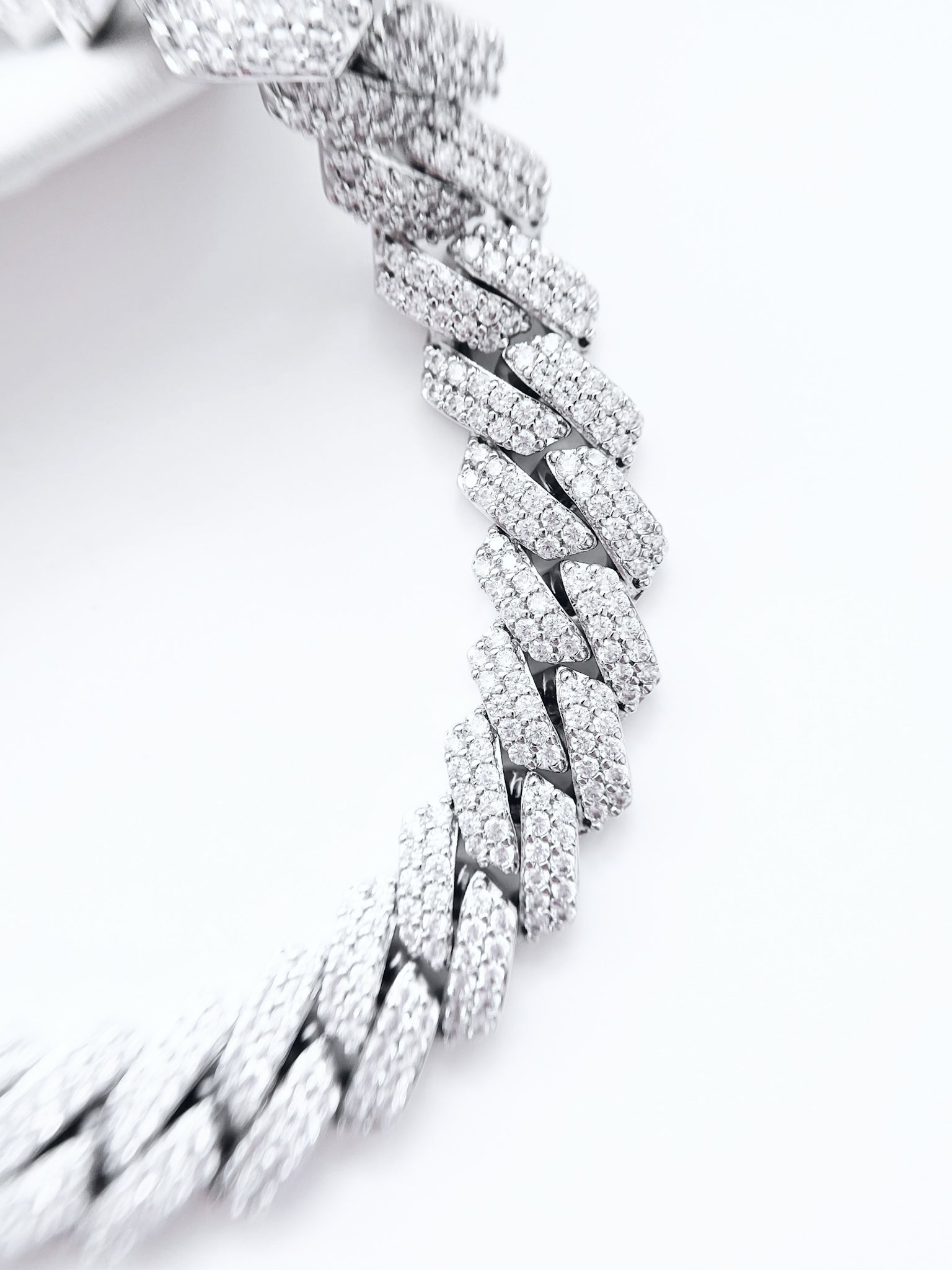 Edge Cuban Cz Bracelet - 14mm-230 Jewelry-NYC-Coastal Bloom Boutique, find the trendiest versions of the popular styles and looks Located in Indialantic, FL