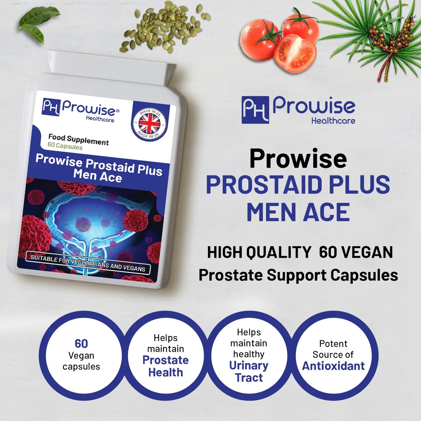 Prostaid Plus Men Ace-270 Home/Gift-Prowise Healthcare-Coastal Bloom Boutique, find the trendiest versions of the popular styles and looks Located in Indialantic, FL
