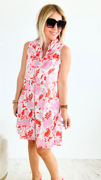 Lotus Mini Dress-200 Dresses/Jumpsuits/Rompers-DOLMA-Coastal Bloom Boutique, find the trendiest versions of the popular styles and looks Located in Indialantic, FL