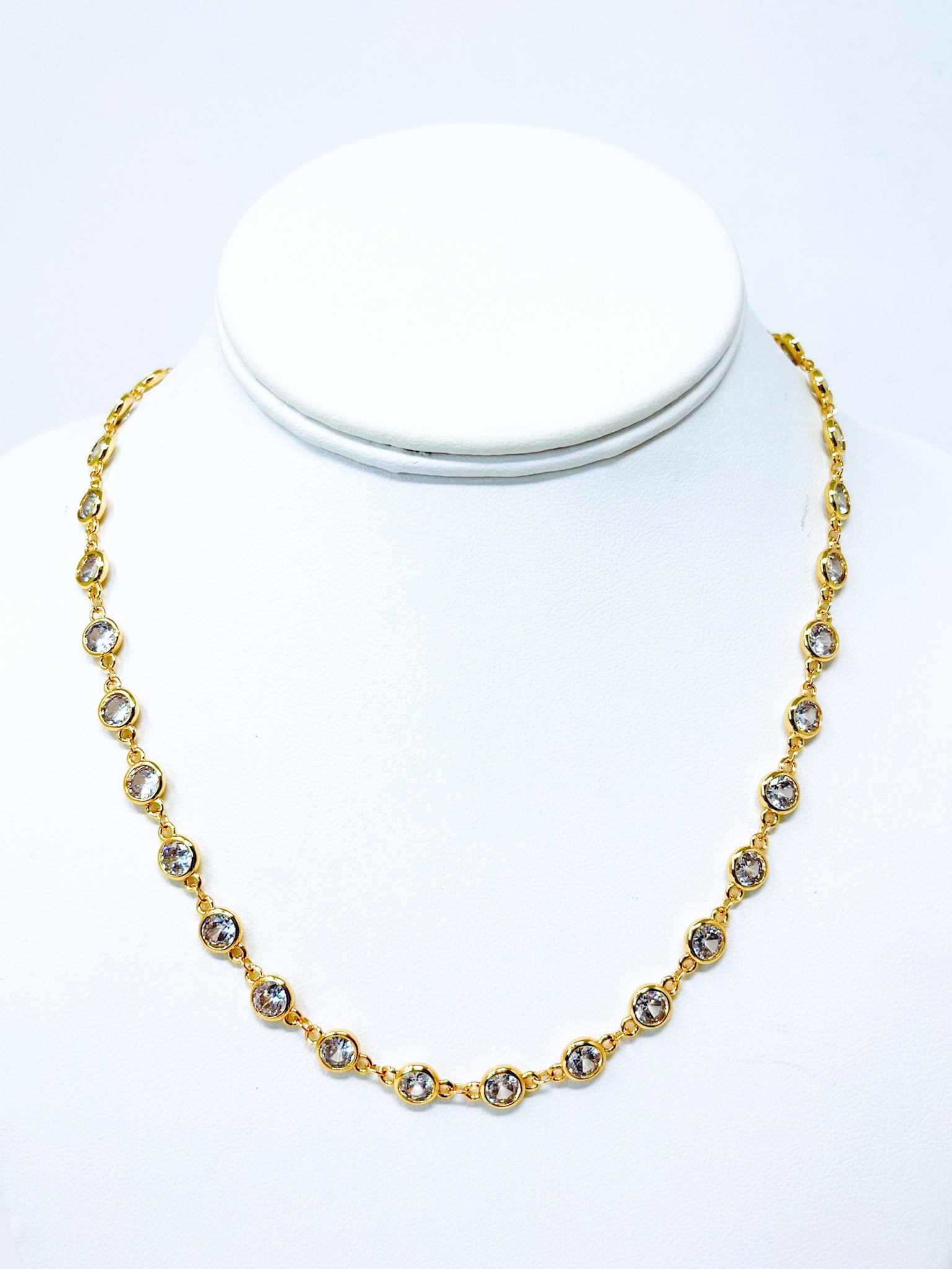 CZ Diamonds By The Yard Magnetic Necklace - Feb Market-230 Jewelry-AF Designs-Coastal Bloom Boutique, find the trendiest versions of the popular styles and looks Located in Indialantic, FL