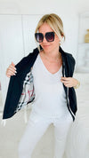 Timberlane Woven Jacket - Black-160 Jackets-Joh Apparel-Coastal Bloom Boutique, find the trendiest versions of the popular styles and looks Located in Indialantic, FL