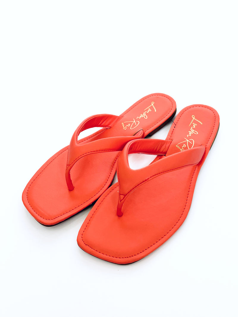 Slip-on Square Flats - Peach-250 Shoes-RagCompany-Coastal Bloom Boutique, find the trendiest versions of the popular styles and looks Located in Indialantic, FL