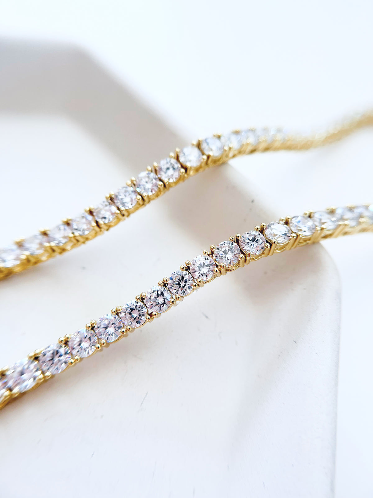 Serendipity CZ Tennis Necklace-230 Jewelry-NYC-Coastal Bloom Boutique, find the trendiest versions of the popular styles and looks Located in Indialantic, FL