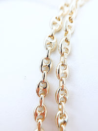 Puff G Link Toggle Necklace-230 Jewelry-NYC-Coastal Bloom Boutique, find the trendiest versions of the popular styles and looks Located in Indialantic, FL