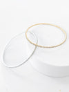 Row Memory Wire Bracelet-230 Jewelry-Golden Stella-Coastal Bloom Boutique, find the trendiest versions of the popular styles and looks Located in Indialantic, FL