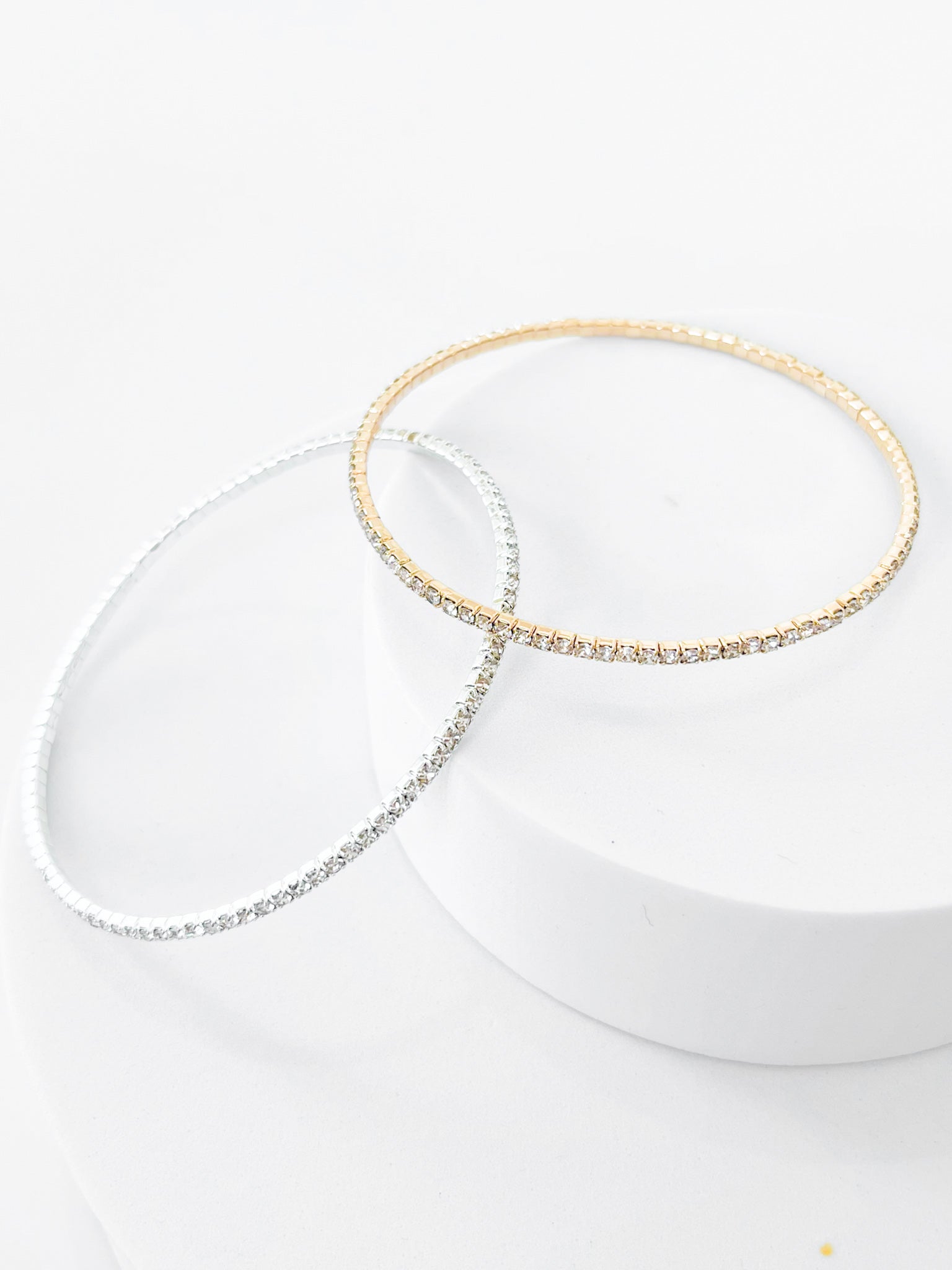 Row Memory Wire Bracelet-230 Jewelry-Golden Stella-Coastal Bloom Boutique, find the trendiest versions of the popular styles and looks Located in Indialantic, FL