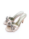 Satin Crystal Bow High Heels - Beige-250 Shoes-RagCompany-Coastal Bloom Boutique, find the trendiest versions of the popular styles and looks Located in Indialantic, FL