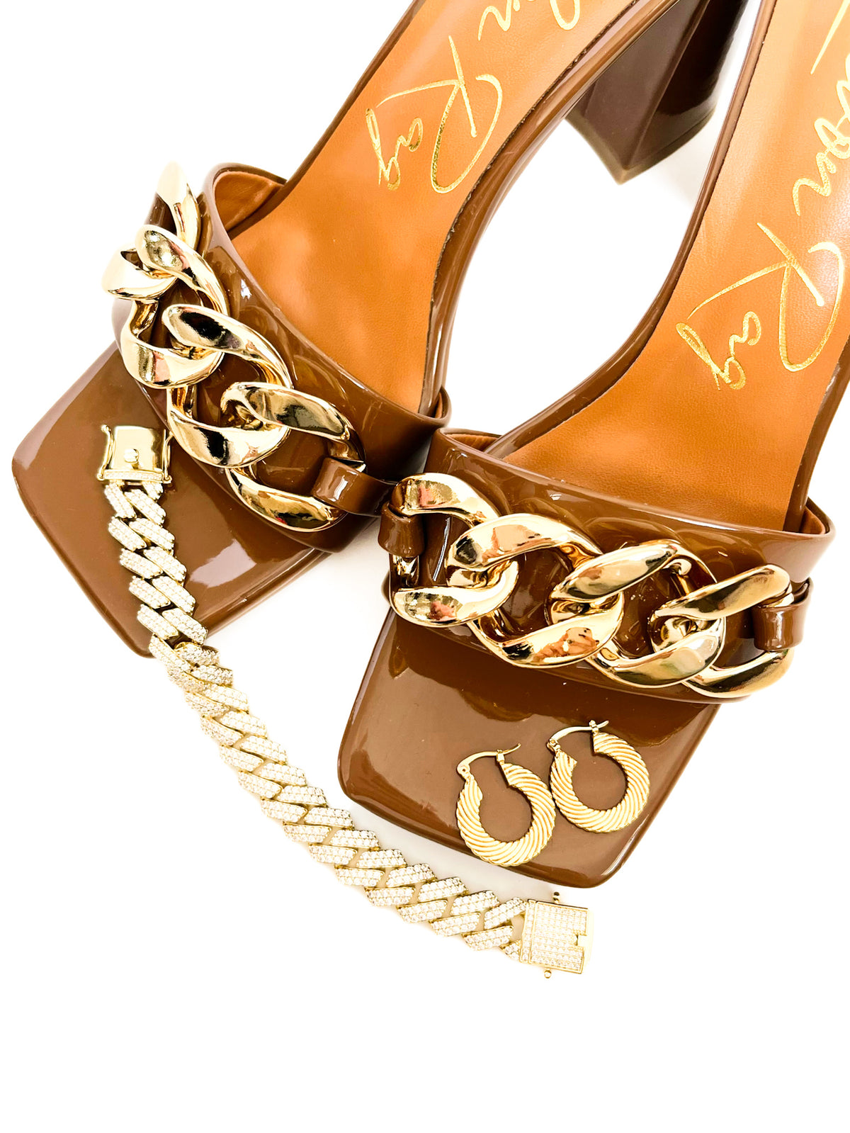 Cuban Block Heeled Sandals - Macchiato-250 Shoes-RagCompany-Coastal Bloom Boutique, find the trendiest versions of the popular styles and looks Located in Indialantic, FL