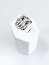 NYC Colorful Treasure Ring - Silver-230 Jewelry-NYC-Coastal Bloom Boutique, find the trendiest versions of the popular styles and looks Located in Indialantic, FL