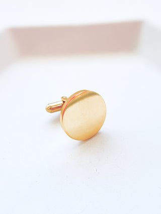 Stainless Steel Engravable Round Cuff Link-230 Jewelry-Atlanta Jewelers Supply-Coastal Bloom Boutique, find the trendiest versions of the popular styles and looks Located in Indialantic, FL
