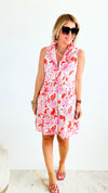 Lotus Mini Dress-200 Dresses/Jumpsuits/Rompers-DOLMA-Coastal Bloom Boutique, find the trendiest versions of the popular styles and looks Located in Indialantic, FL